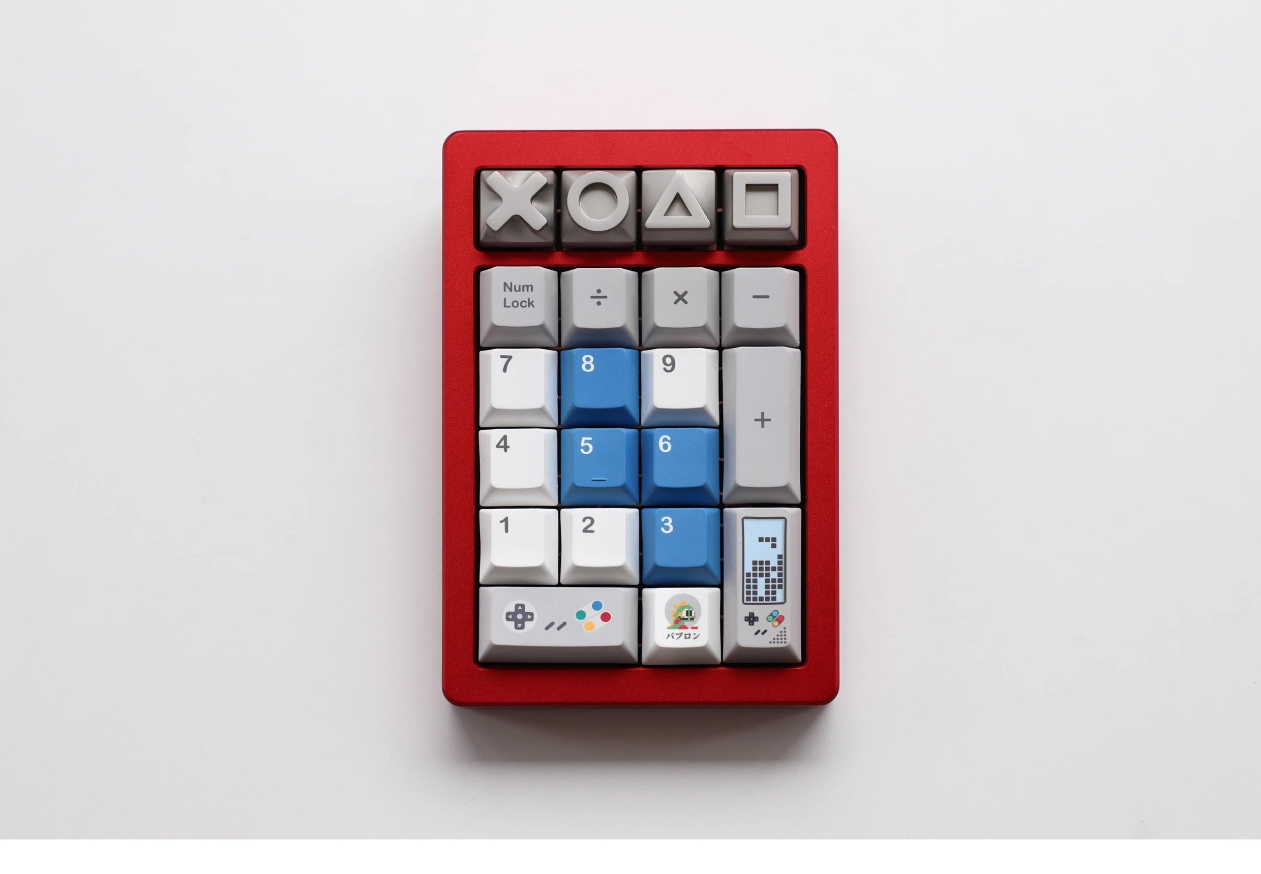 Metal keycaps, game console themed keycaps, mechanical keyboards, personalized keycaps, all metal game console keycaps, decorative keycaps