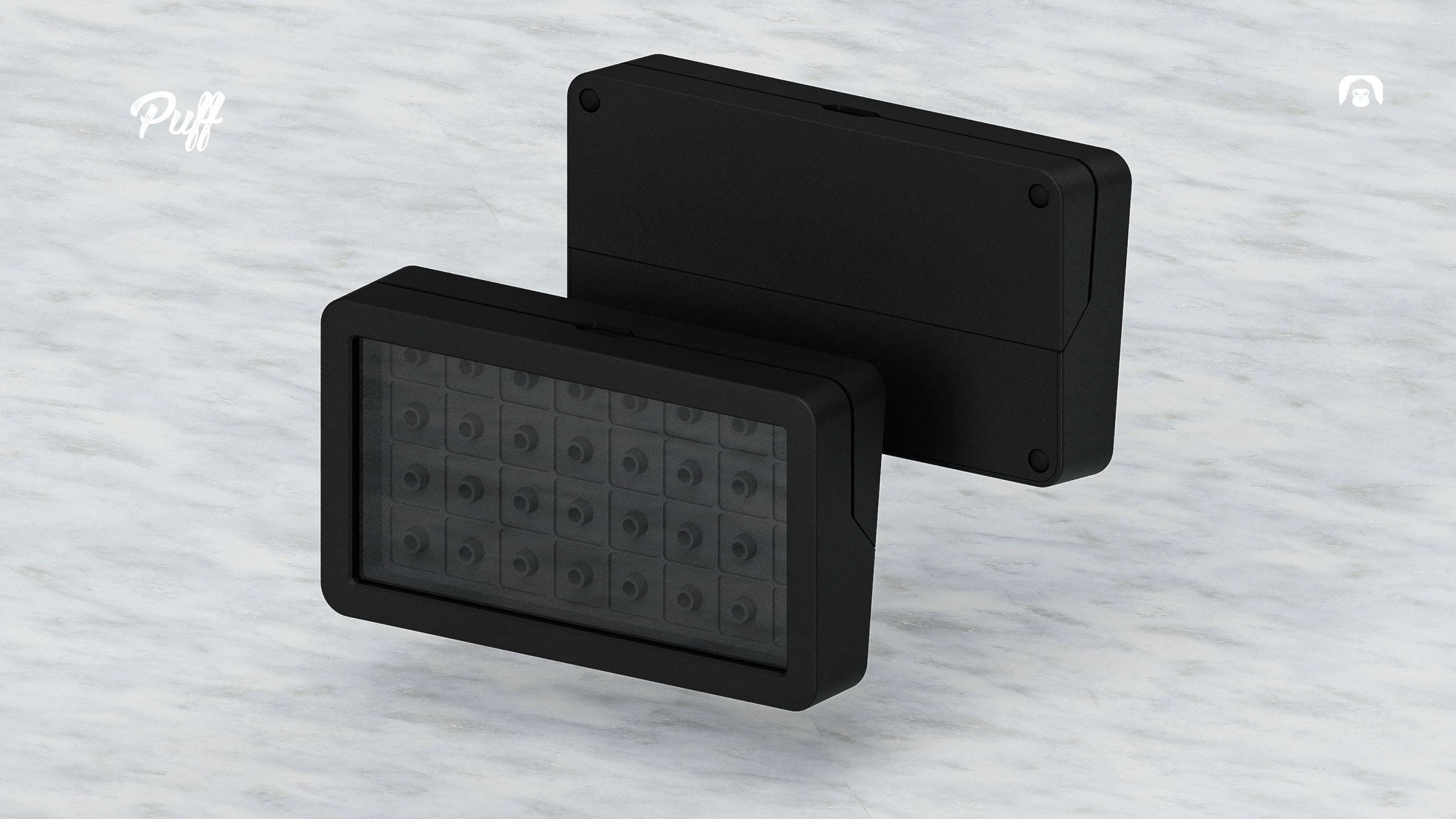 Puff32 keycap box(3D printing)