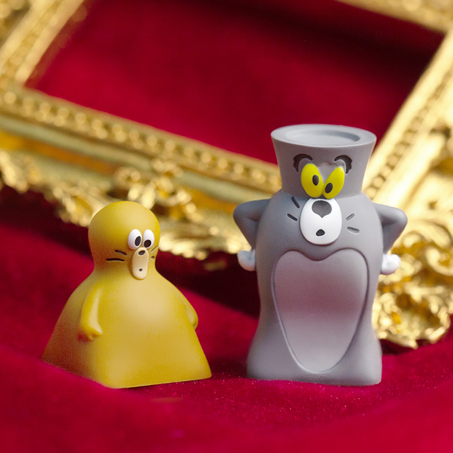 Tom and Jerry, Multi colored resin molded personalized keycaps, classic design and creative decoration keycaps for anime and games