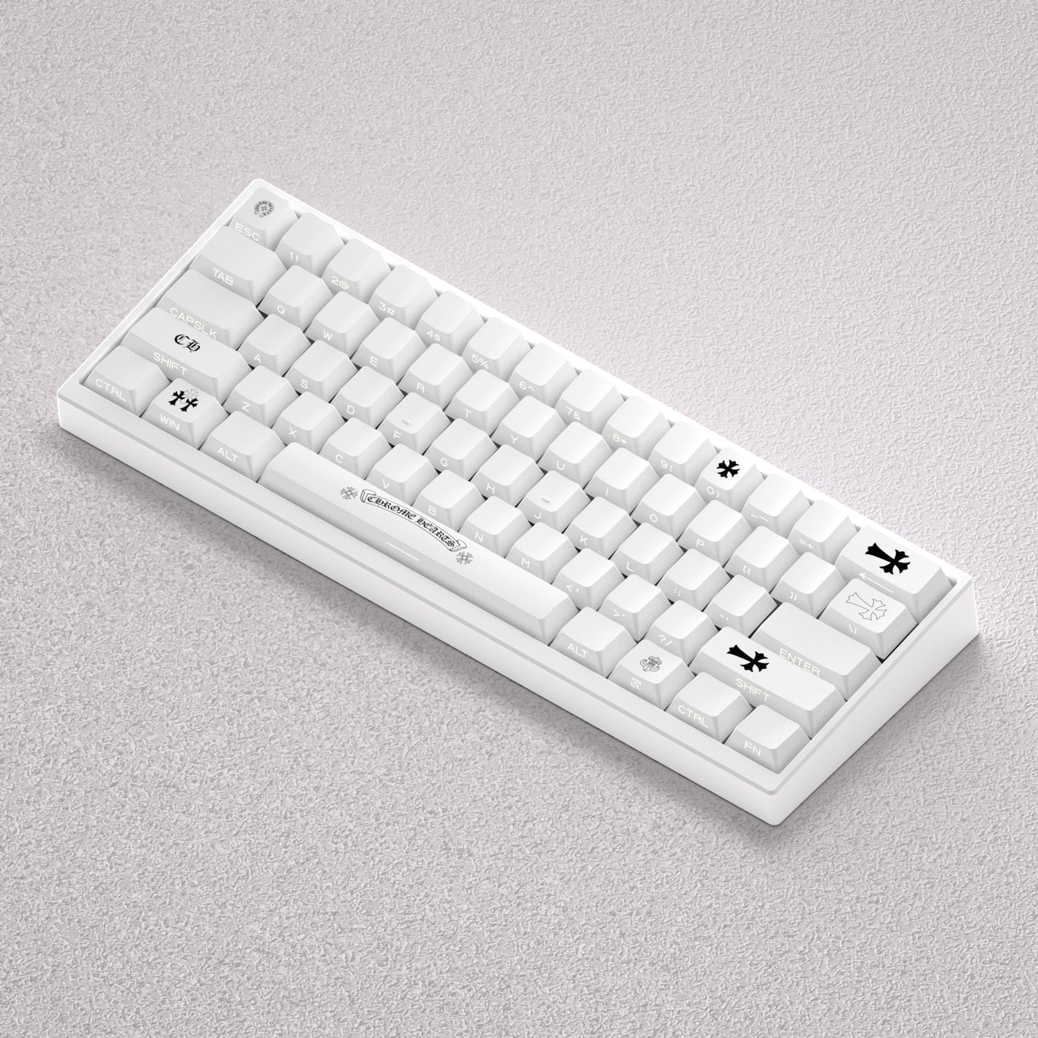 Chrome Hearts Theme, Anime Game Creative Personalized Keycap Set PBT Material Original Factory Height Sublimation Printing