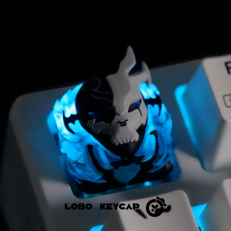 Solo Leveling, Transparent keycaps Shadow Legion personalized resin mechanical keyboard dimension keycaps ESC