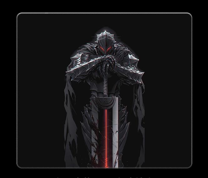 Tempered glass micro etching process mouse pad, high-definition pattern customized professional mouse pad(+9)