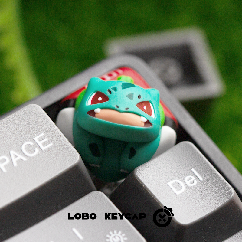 Pet Pok é mon series, multi-color resin molded personalized keycaps artisankeycaps, anime and gaming peripheral cultural keycaps