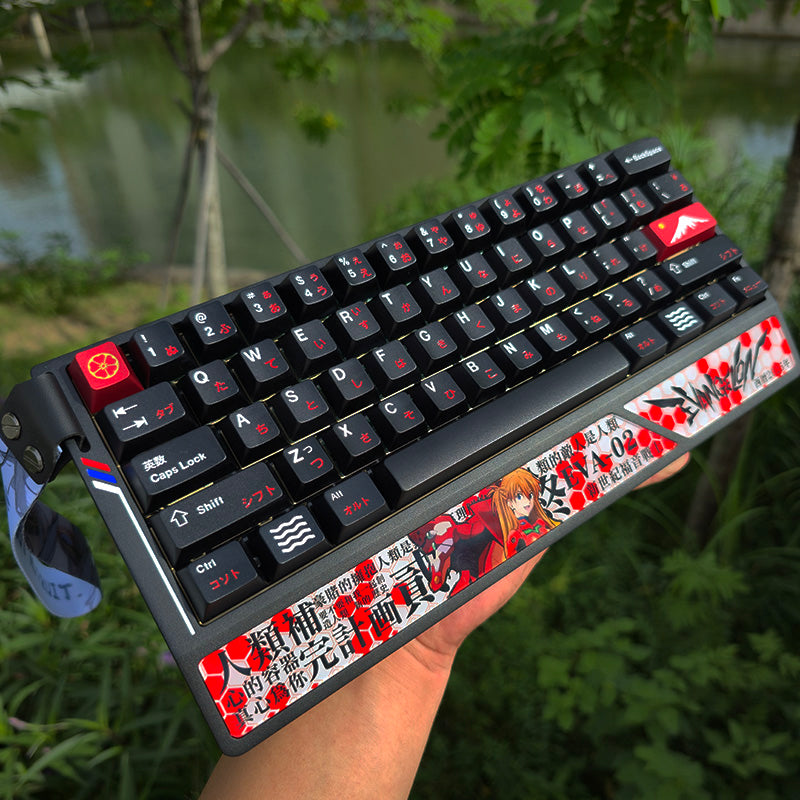 White on Black+special characters, aluminum alloy CNC, enamel coloring, all metal personalized keycaps, metal keycap set