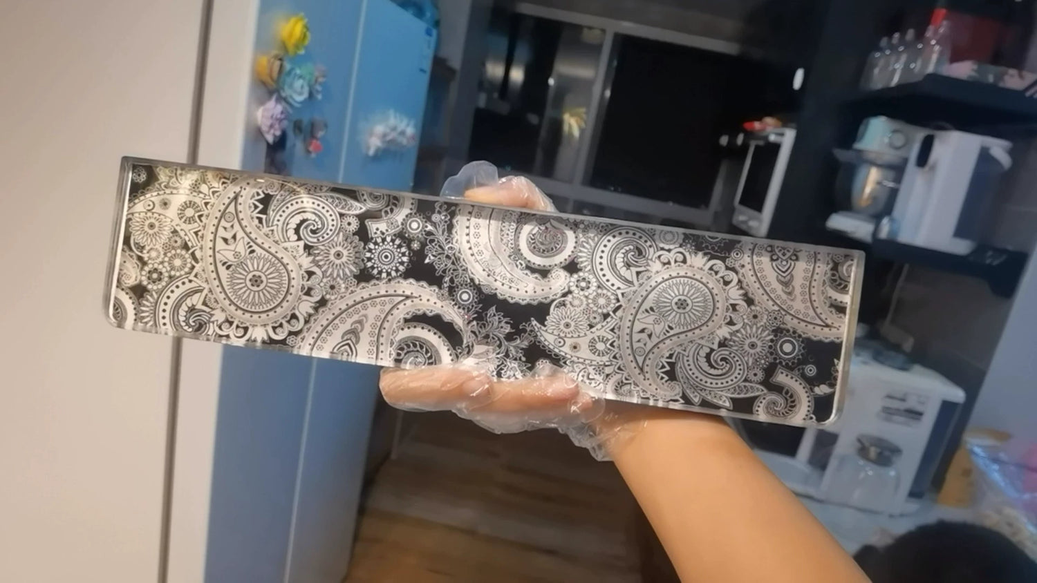 Paisley pattern, keyboard resin handle, palm rest, keyboard peripheral accessories