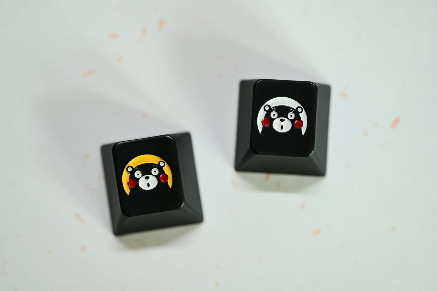 Kumamon zinc alloy keycaps, mechanical keyboard decorative keycaps, personalized keycaps