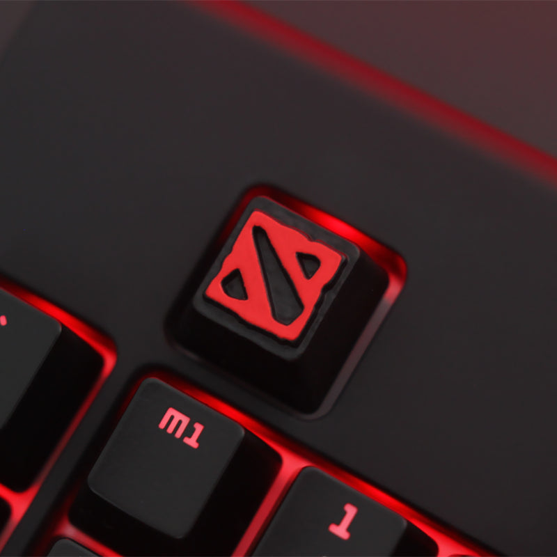 DOTA2 turret game peripheral logo mechanical keyboard zinc aluminum alloy metal personalized keycap keys