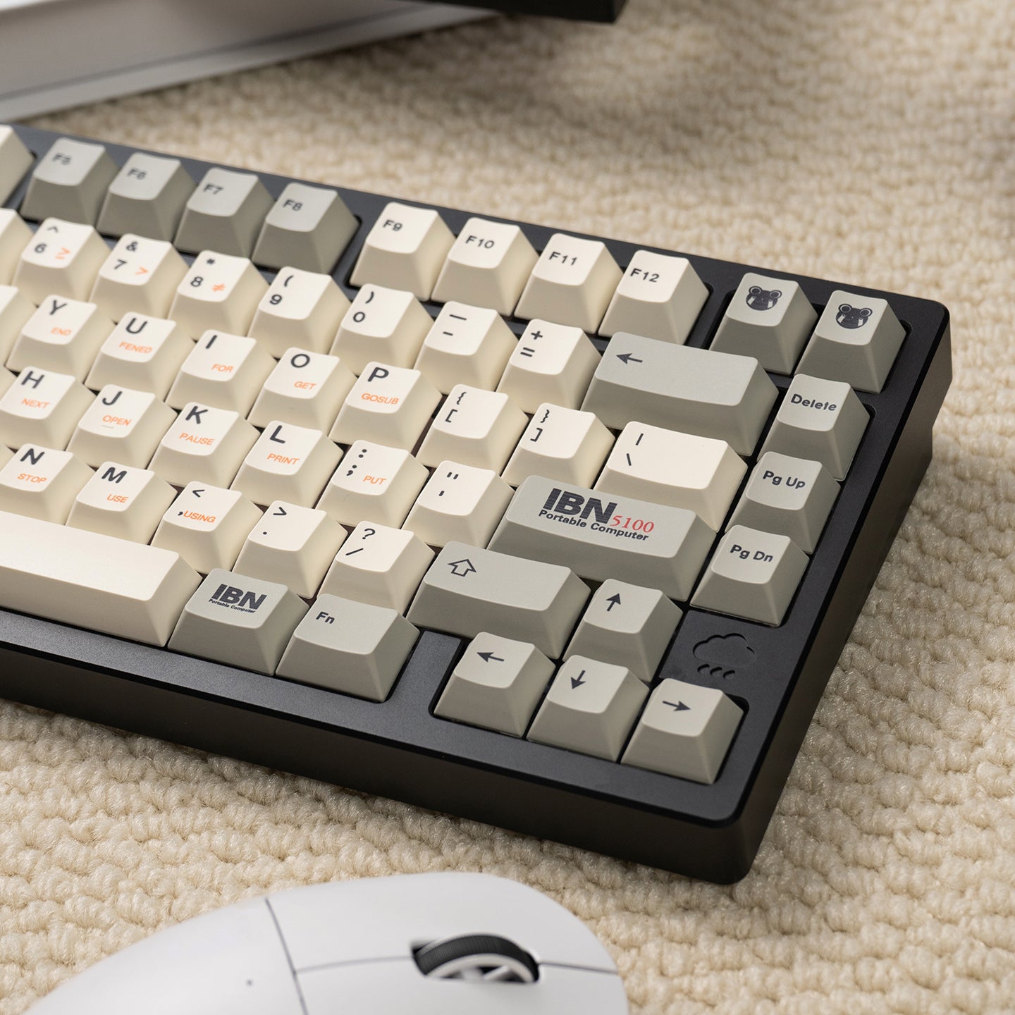 Retro Steins; Gate mechanical keyboard keycaps PBT thermal sublimation customized factory height