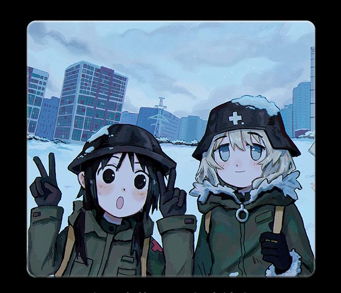 Polyurethane neutral special fabric customized mouse pad(+9)