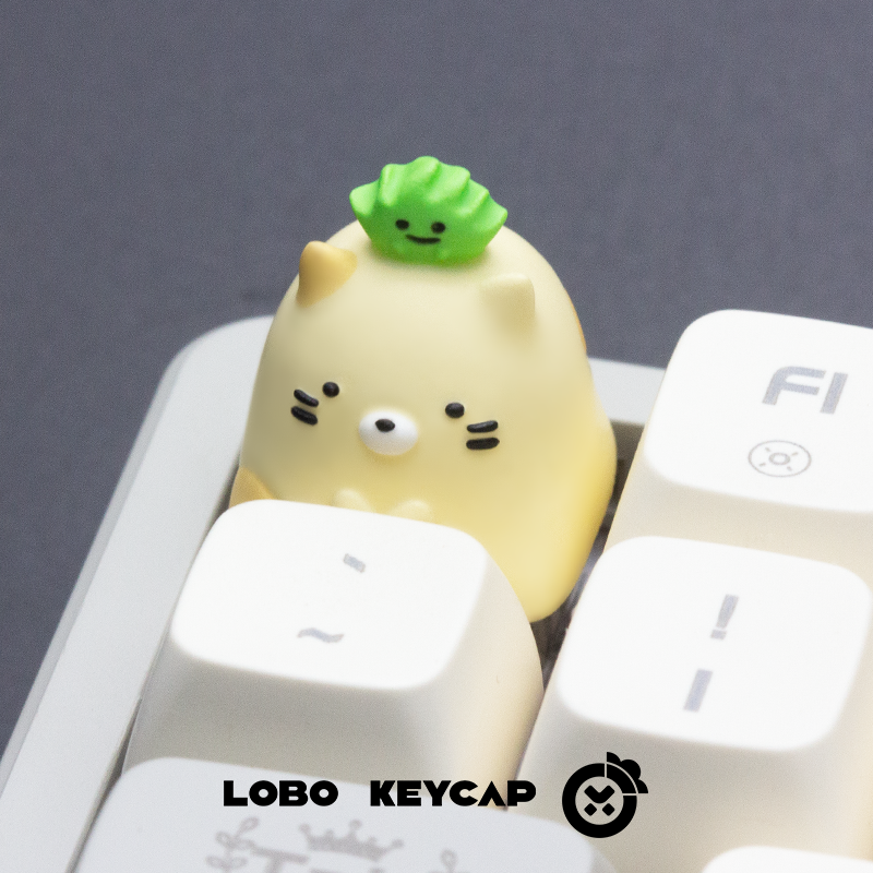 Corner Biological Personality Resin Art Keycaps Mechanical Keyboard Keycaps