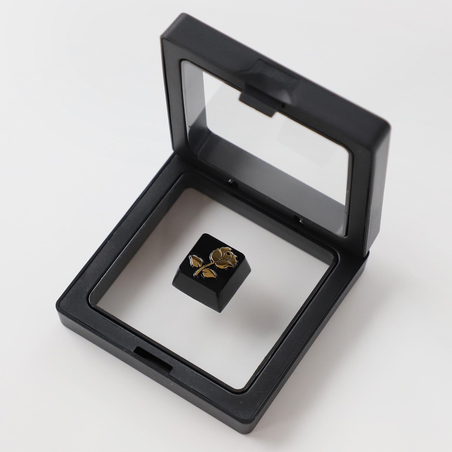 Love Letter Rose Metal Personalized Keycap Zinc Alloy, Metal Personalized Keycap, Minor Flaw Welfare