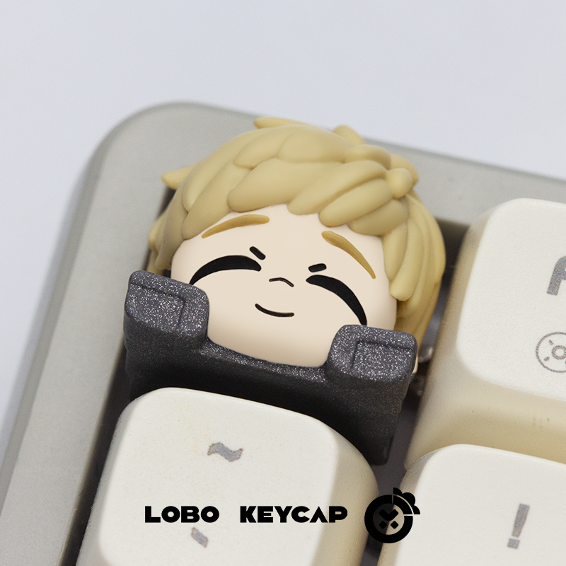 Delicious in Dungeon, Series resin colored keycaps.