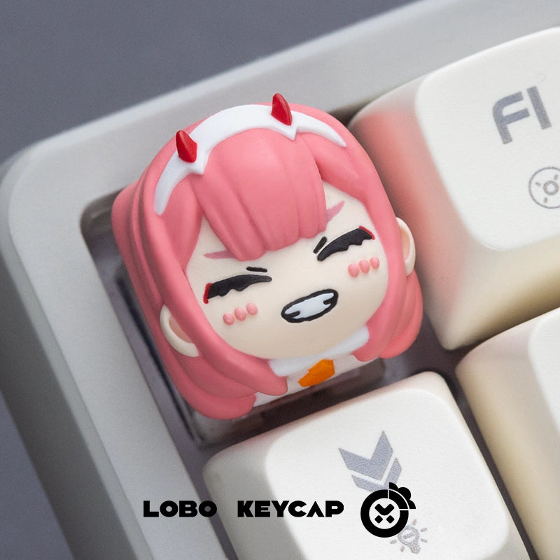 DARLING IN THE FRANXX, 02zero two resin keycaps mechanical keyboard keycaps