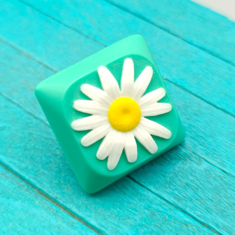 Daisy NuPhy Air height keycap, personalized resin keycap, keyboard decorative keycap