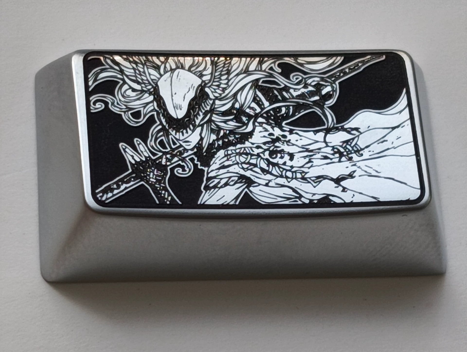 Elden Ring, 1.5u cap key, metal carved personalized keycap, game anime culture creative keycap
