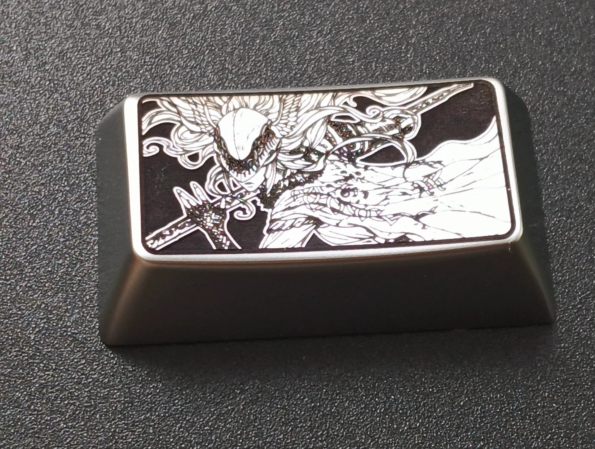 Elden Ring, 1.5u cap key, metal carved personalized keycap, game anime culture creative keycap