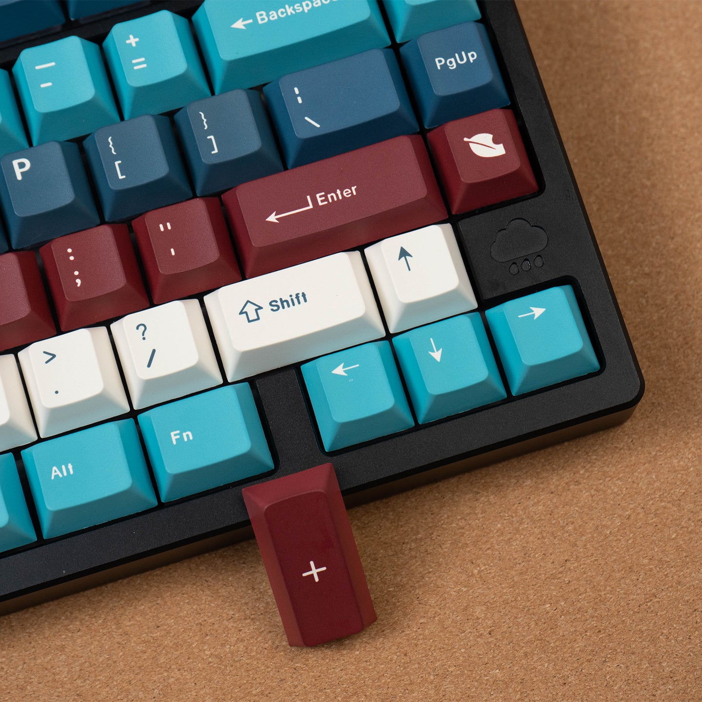 Emerald Lake Mechanical Keyboard Keycaps PBT Thermal Sublimation Customized Original Factory Height Set Keycaps