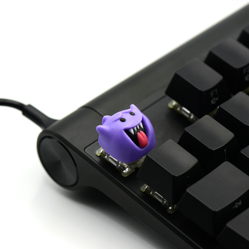 Little Ghost multi-color resin molding, resin personalized artisankeycaps, keyboard game decorative keycaps