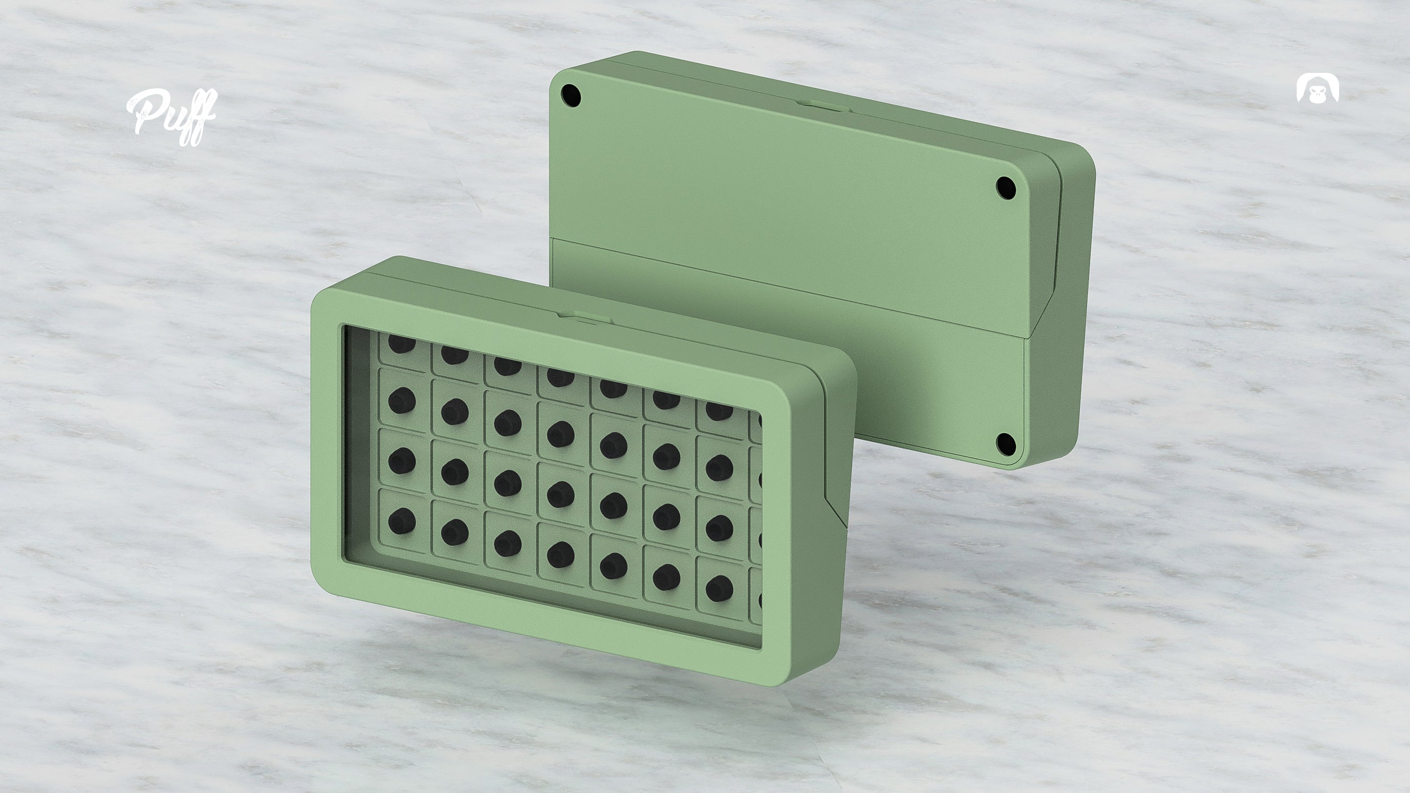 Puff32 keycap box(3D printing)
