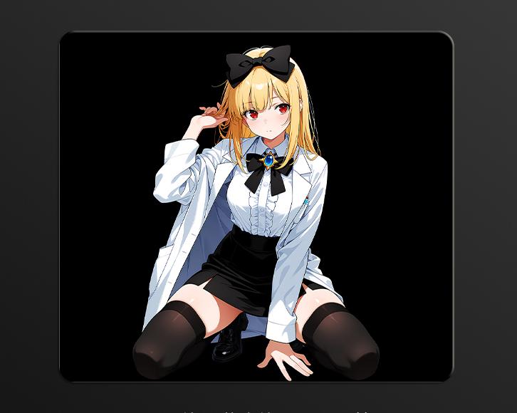 Polyurethane neutral special fabric customized mouse pad(+6)