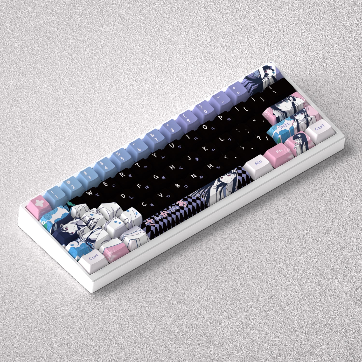 Sanka Rea Theme, Anime Game Creative Personalized Keycap Set PBT Material Original Factory Height Sublimation Printing