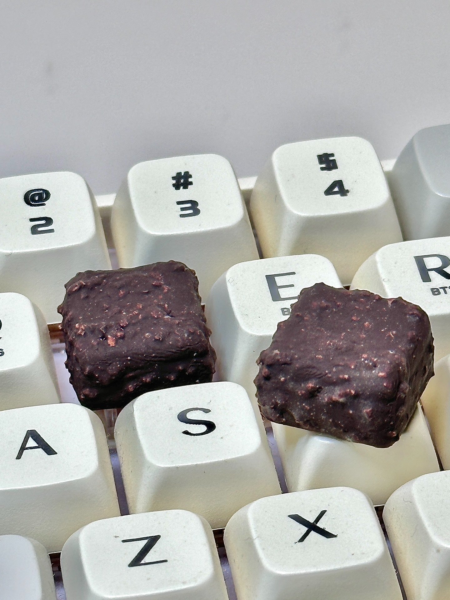 Food Collection, Handmade Resin Clay, Stone Plastic Clay, Personalized Keycaps, Artisankeycaps, Mechanical Keyboard Decorative Keycaps.