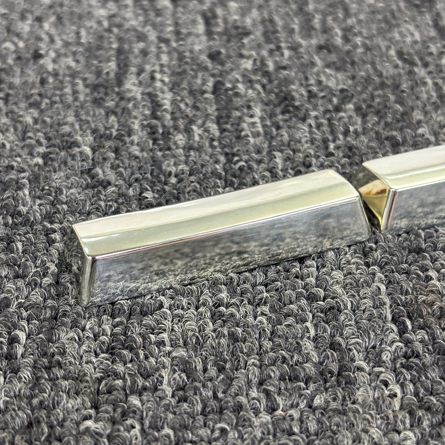 Pure copper, pure silver (customizable pattern) metal keycap 3.125u split space, split space ROG Falcata