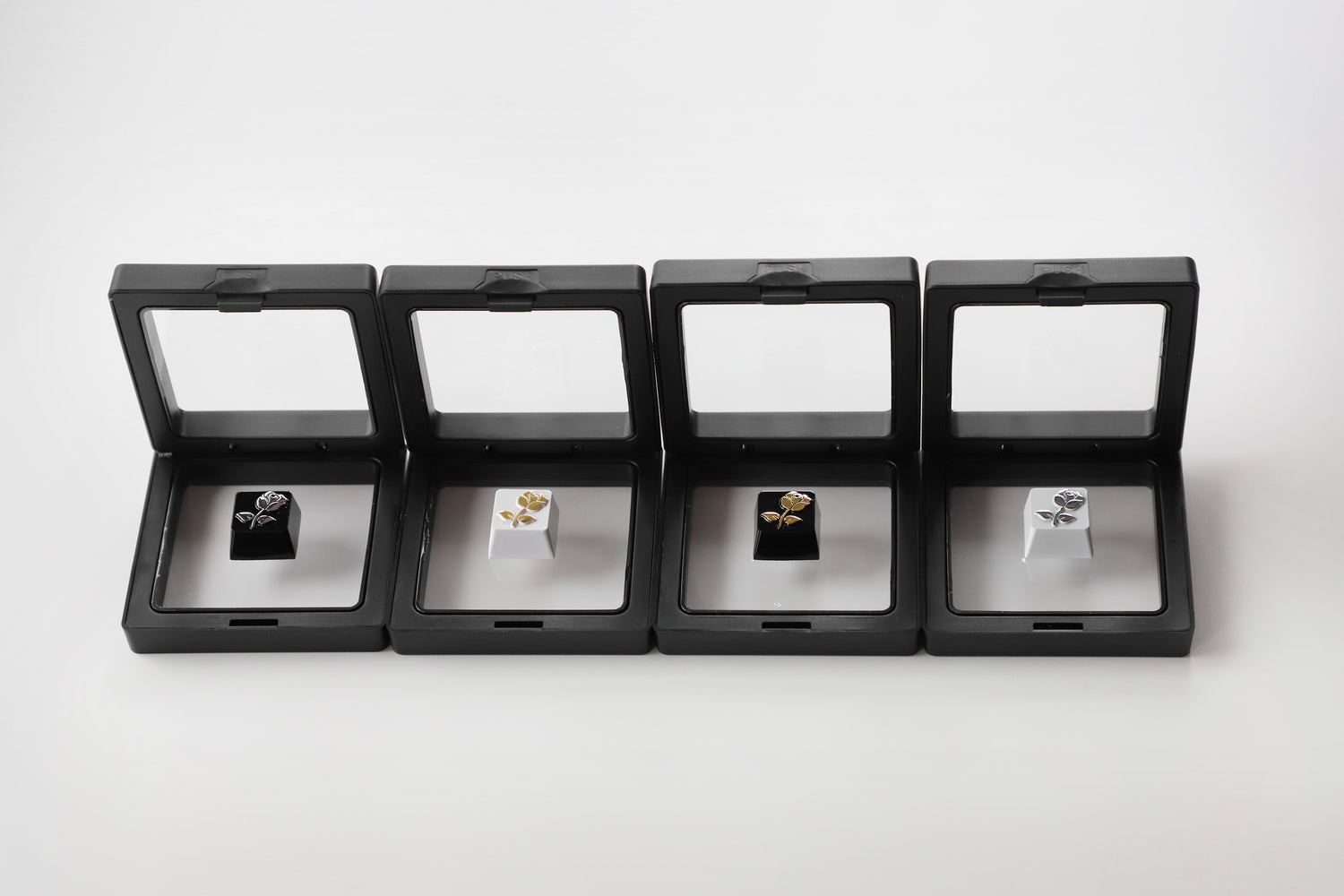 Love Letter Rose Metal Personalized Keycap Zinc Alloy, Metal Personalized Keycap, Minor Flaw Welfare