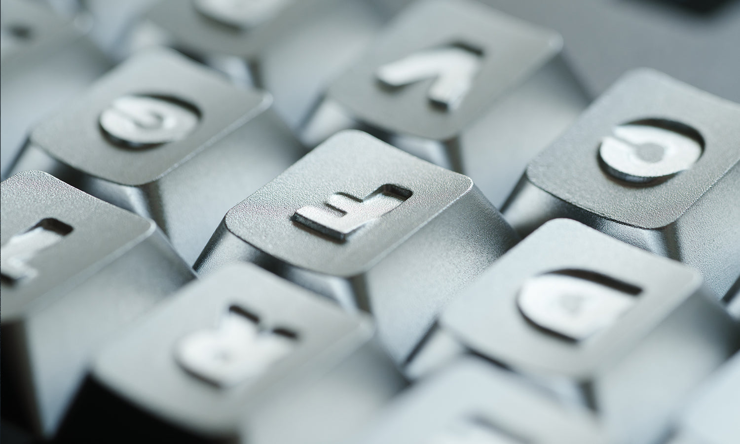 ROTOR mirror inspired aluminum alloy letter keycap set with 27 CNC machined anodized customized personalized keycap letter sets