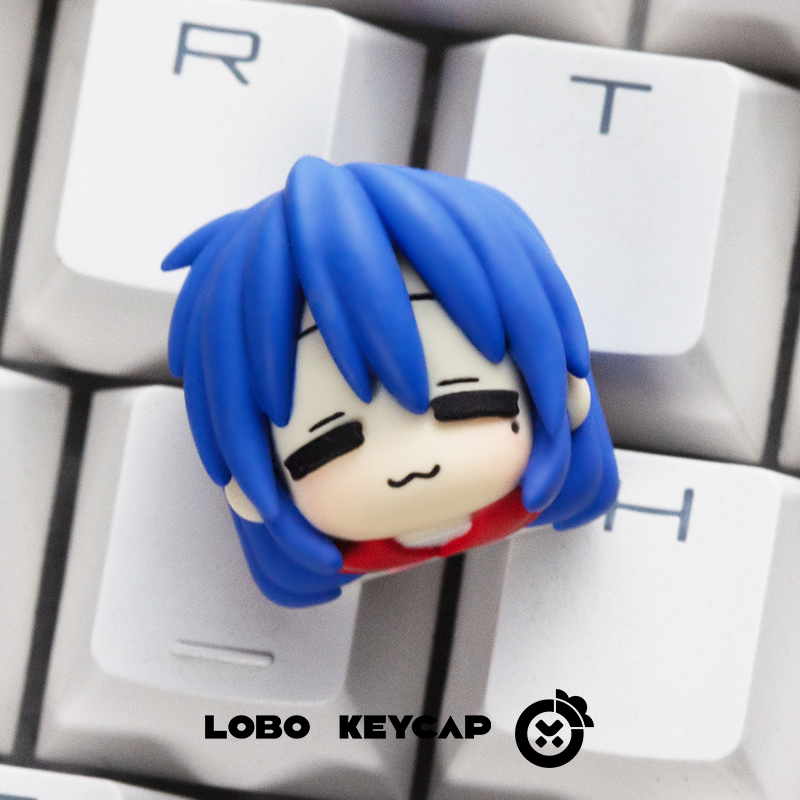 Lucky ☆ Star, themed personalized keycaps, resin molded keycaps, mechanical keyboard decorative keycaps