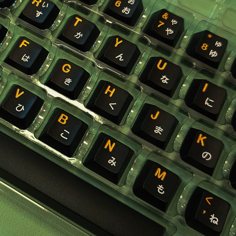 White on Black+special characters, aluminum alloy CNC, enamel coloring, all metal personalized keycaps, metal keycap set
