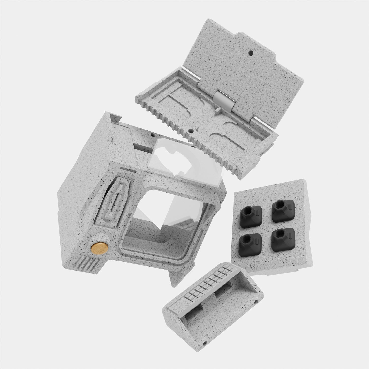 Personalized keycap display storage box data protocol terminal 3D printing molding