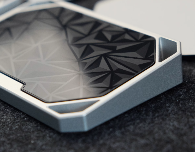 Aluminum alloy metal anode shell split keyboard handle, personalized keyboard hand support structure, keyboard comfort accessories.