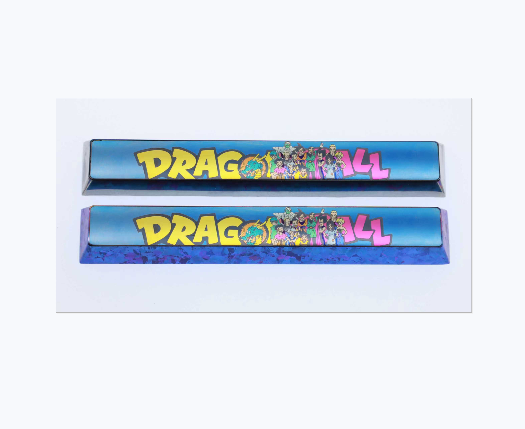 Dragon Ball series, 6.25U/7U Spacebar Titanium Alloy Personalized Keycaps, Anime Game Culture Peripheral Products Mechanical Keyboard Decorative Keycaps