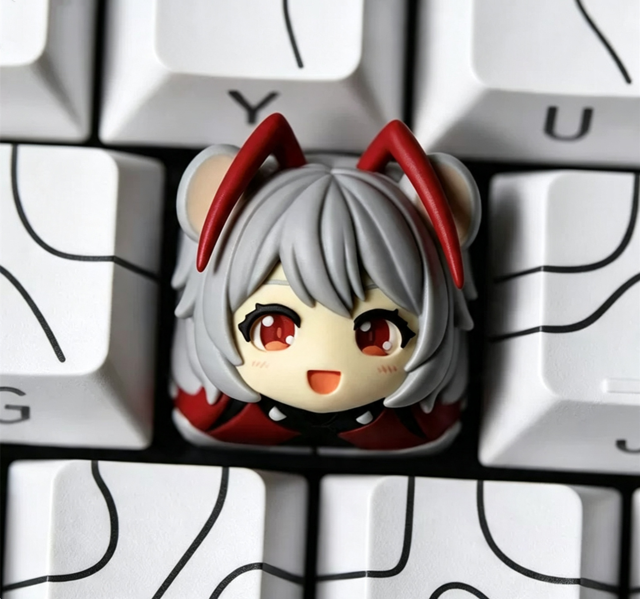 Delta Force,Hackclaw, resin molded personalized keycaps, mechanical keyboard resin decorative keycaps