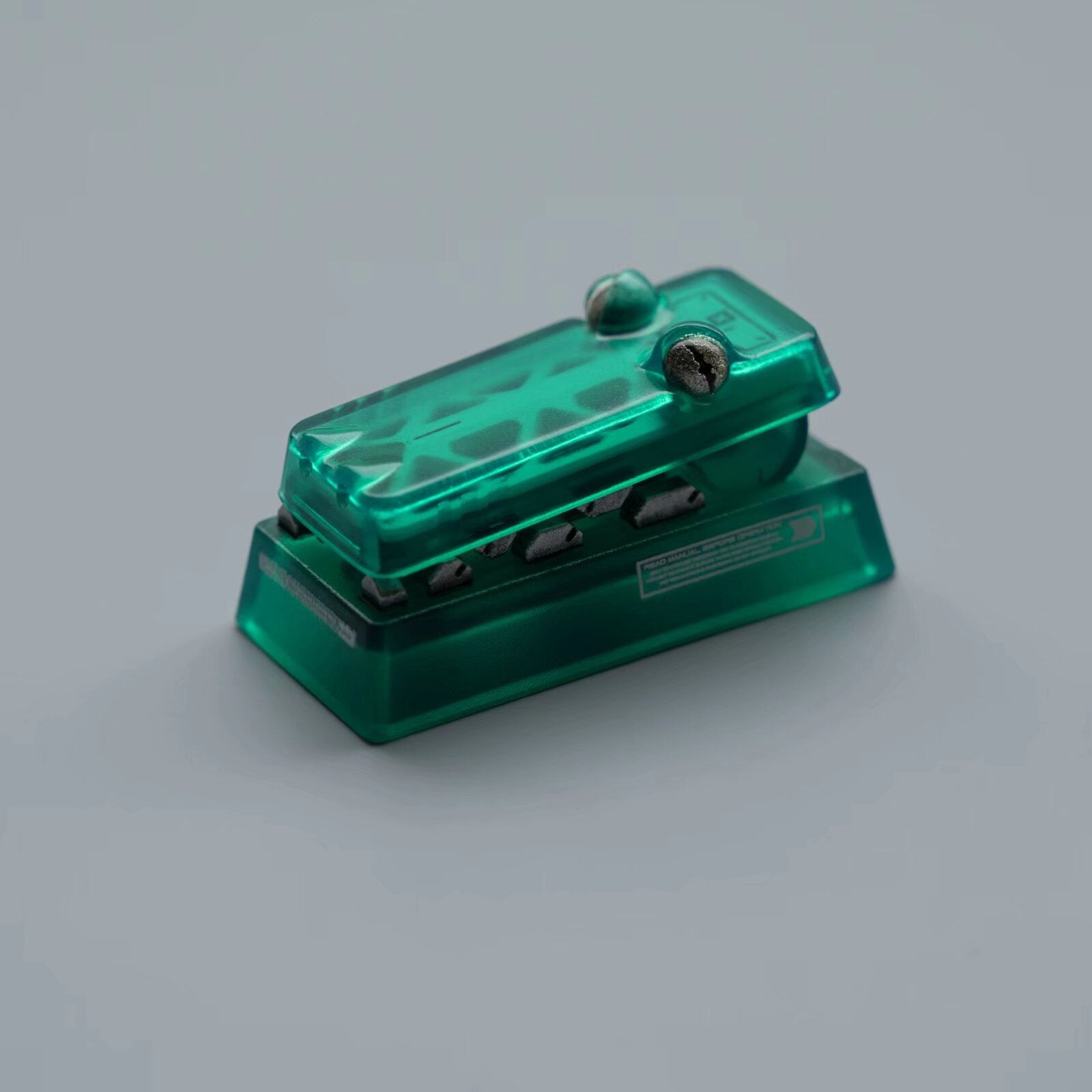 Mechanical style little crocodile.2U Backspace Key artisankeycaps, Mouth can be opened and closed, PBT material personalized keycaps, keyboard decorative keycaps