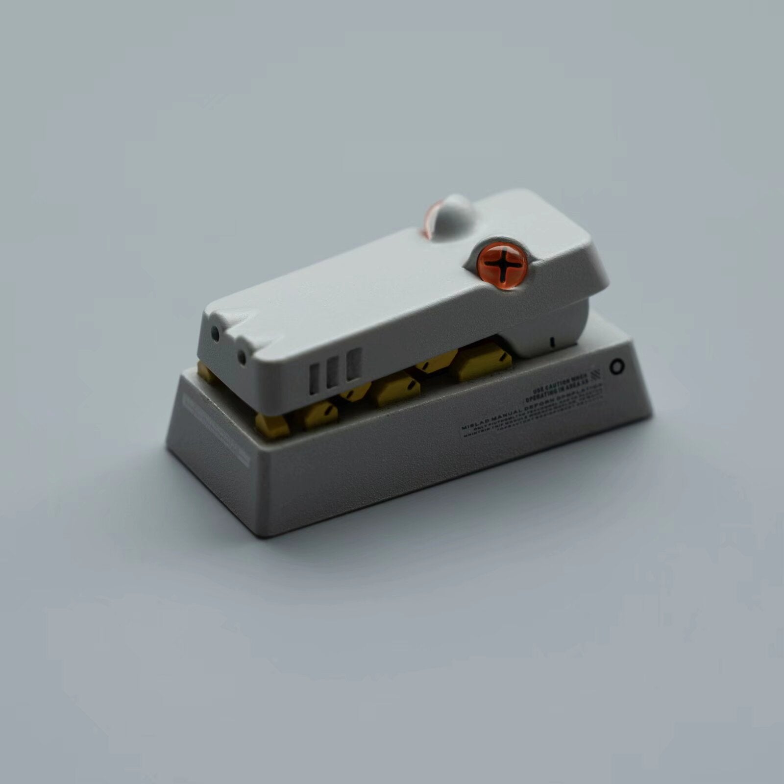 Mechanical style little crocodile.2U Backspace Key artisankeycaps, Mouth can be opened and closed, PBT material personalized keycaps, keyboard decorative keycaps
