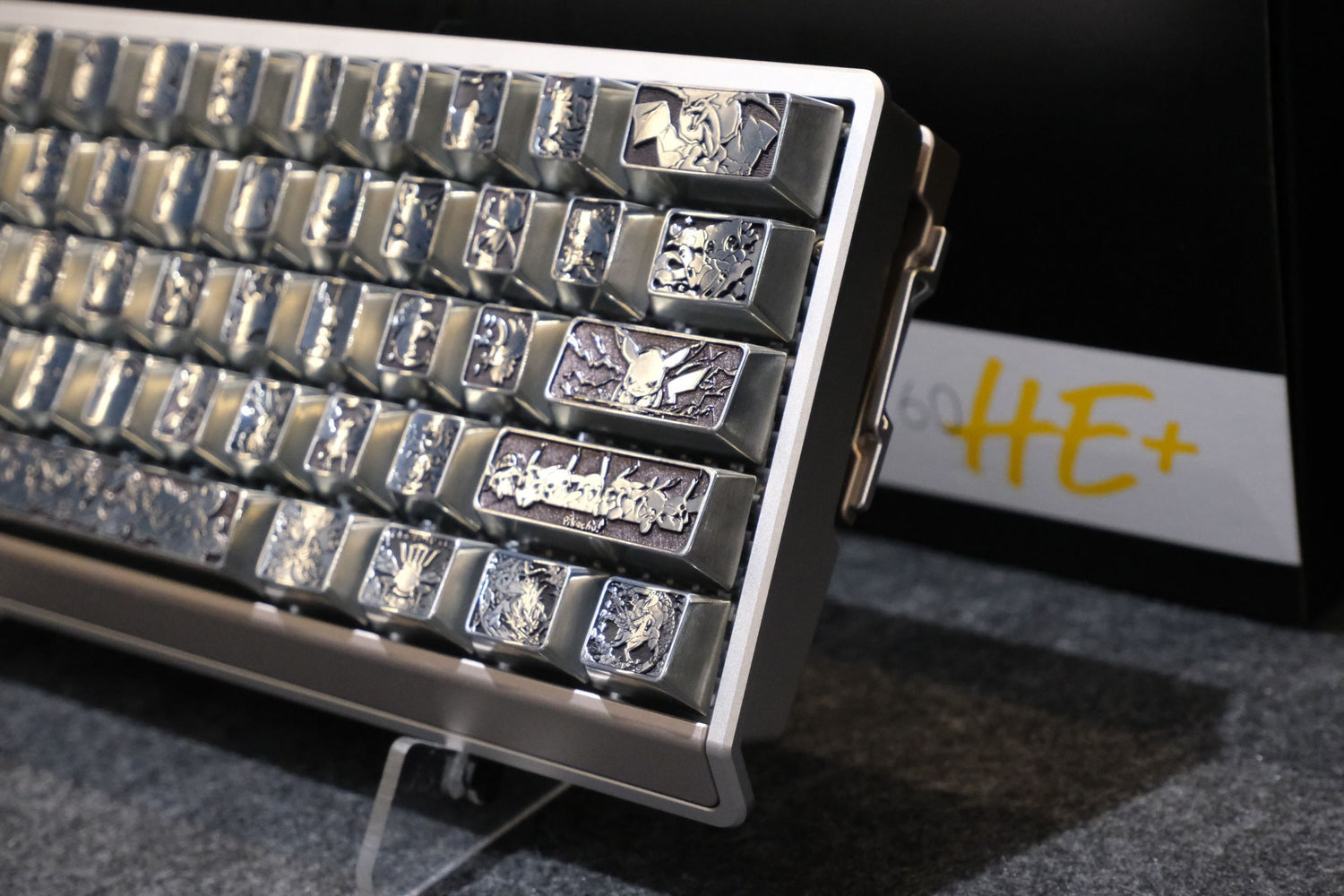 Pok é mon Theme, Metal Personalized Keycap Set Keycaps, Game Anime Theme Personalized Keycaps