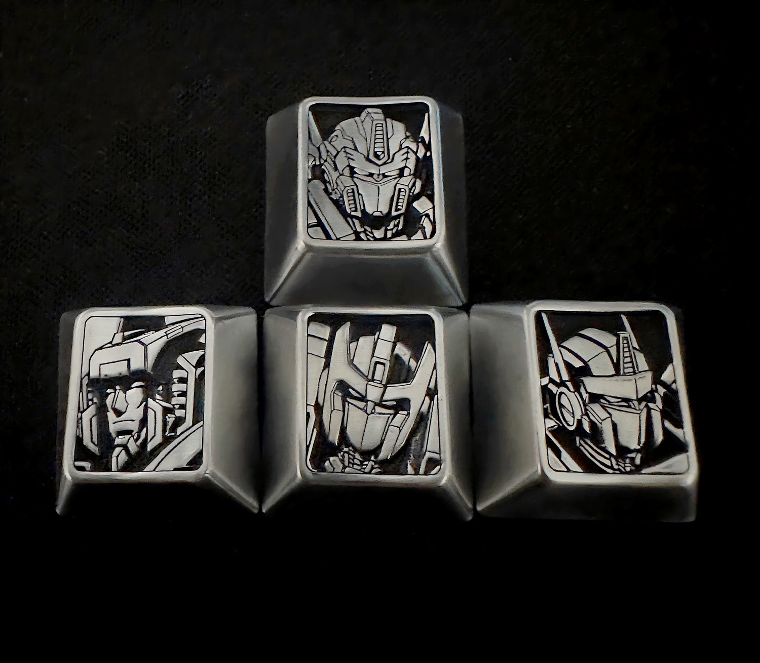 Transformers, Zinc alloy personalized keycaps, directional key sets, anime and game character peripheral keycaps