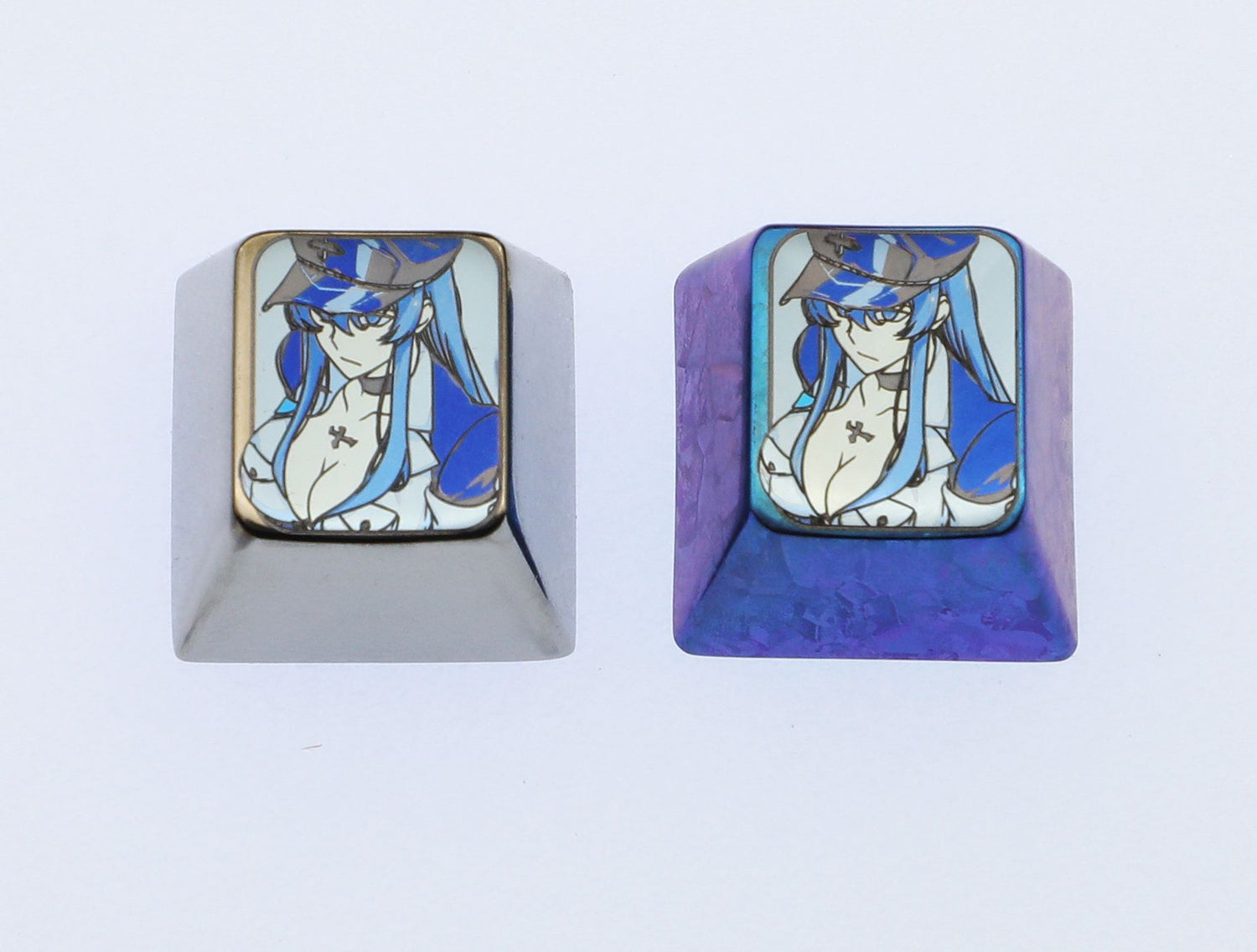 Esdese, Titanium alloy 1U personalized keycaps, metal decorative keycaps, keyboard customized keycaps