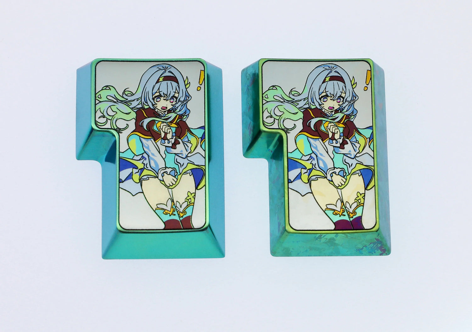 Firefly, iso Enter titanium alloy carved personalized keycaps, mechanical keyboard decorative keycaps.