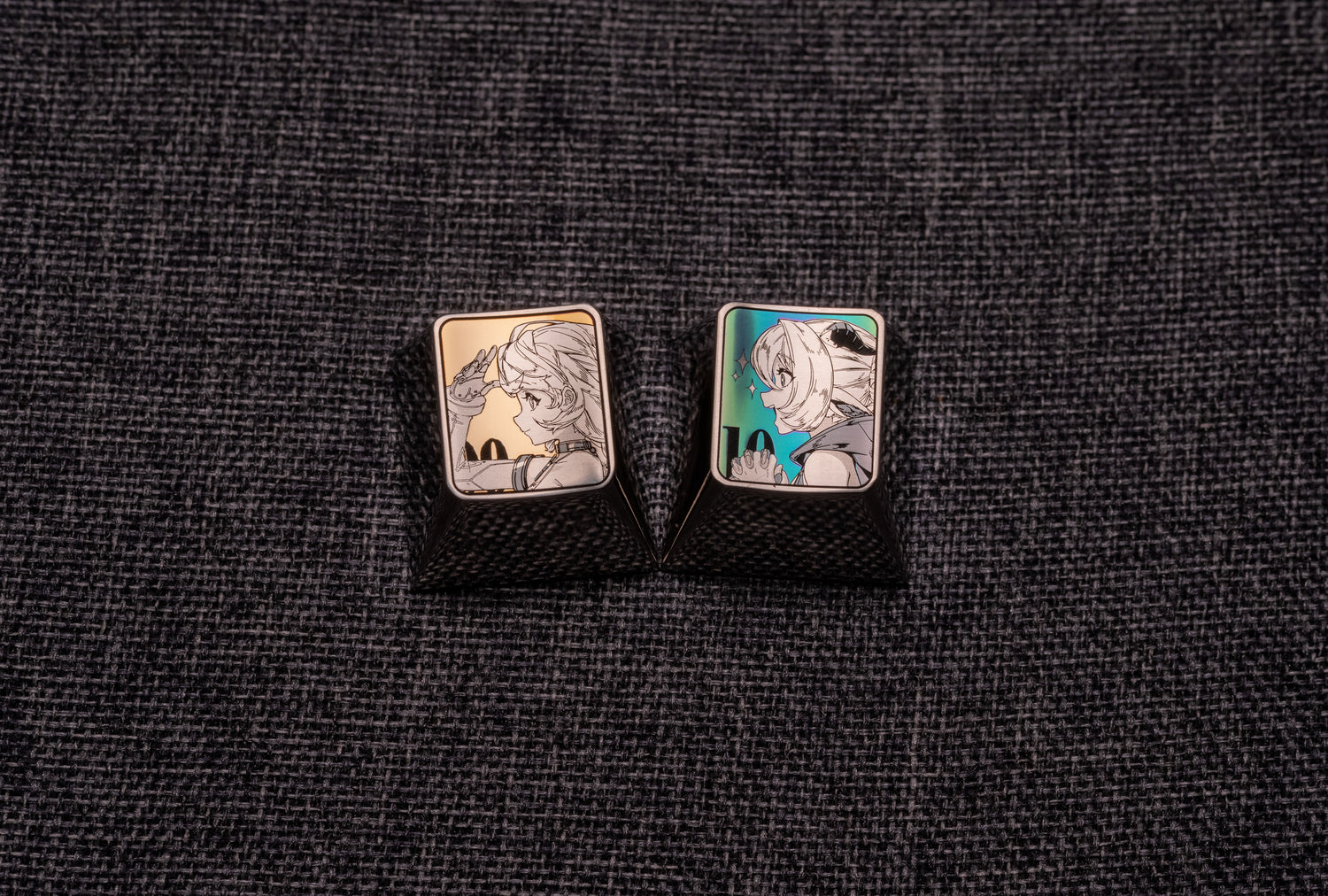 Zenless Zone Zero, 1U titanium alloy personalized keycap, Special opening in September and October, featuring anime, gaming, cultural creativity, mechanical keyboard decorations, keycaps, and more