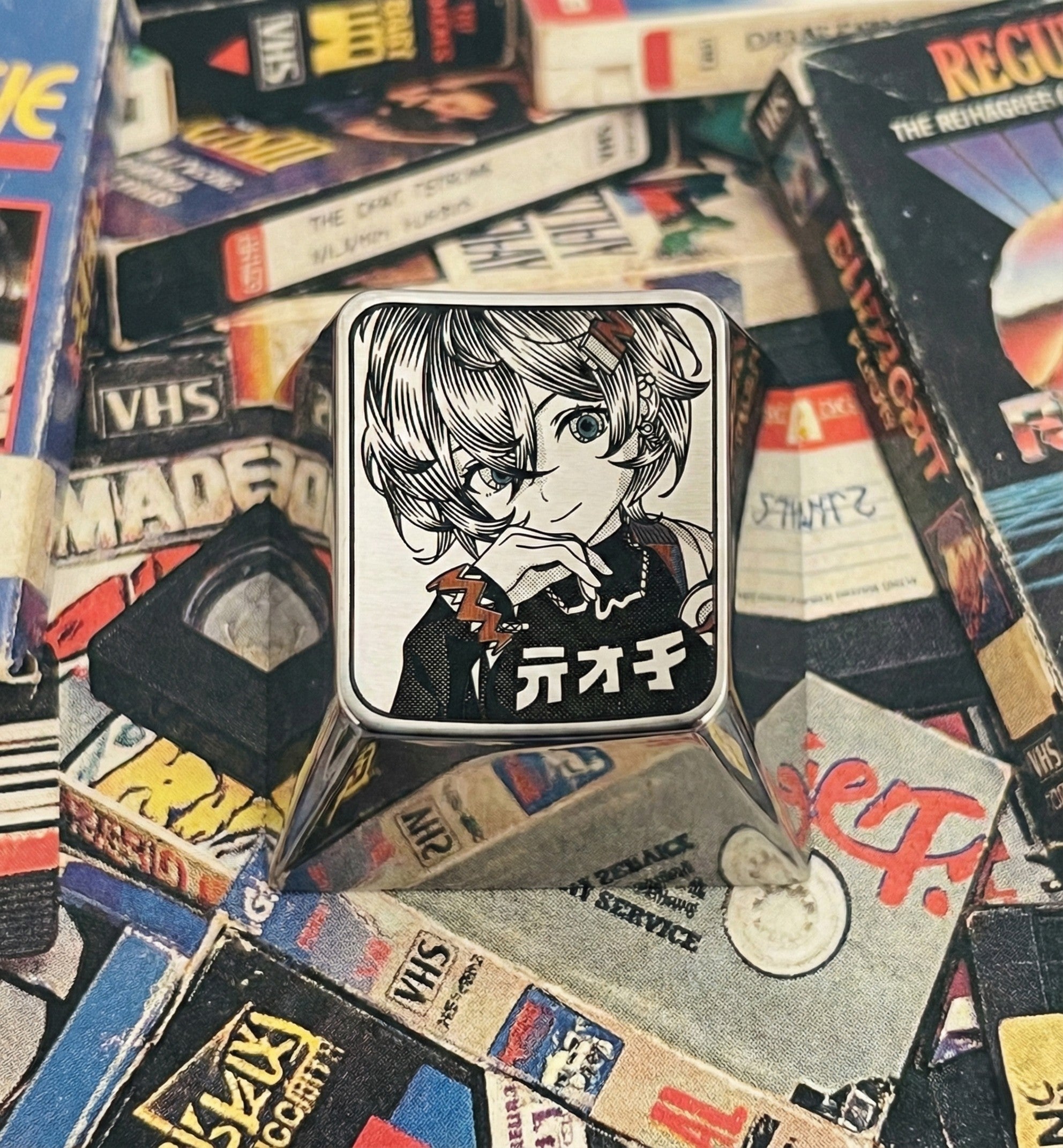 Zenless Zone Zero, Belle, 1U Titanium Alloy Precision Carving, Anime Game Creative Decorative Keycaps