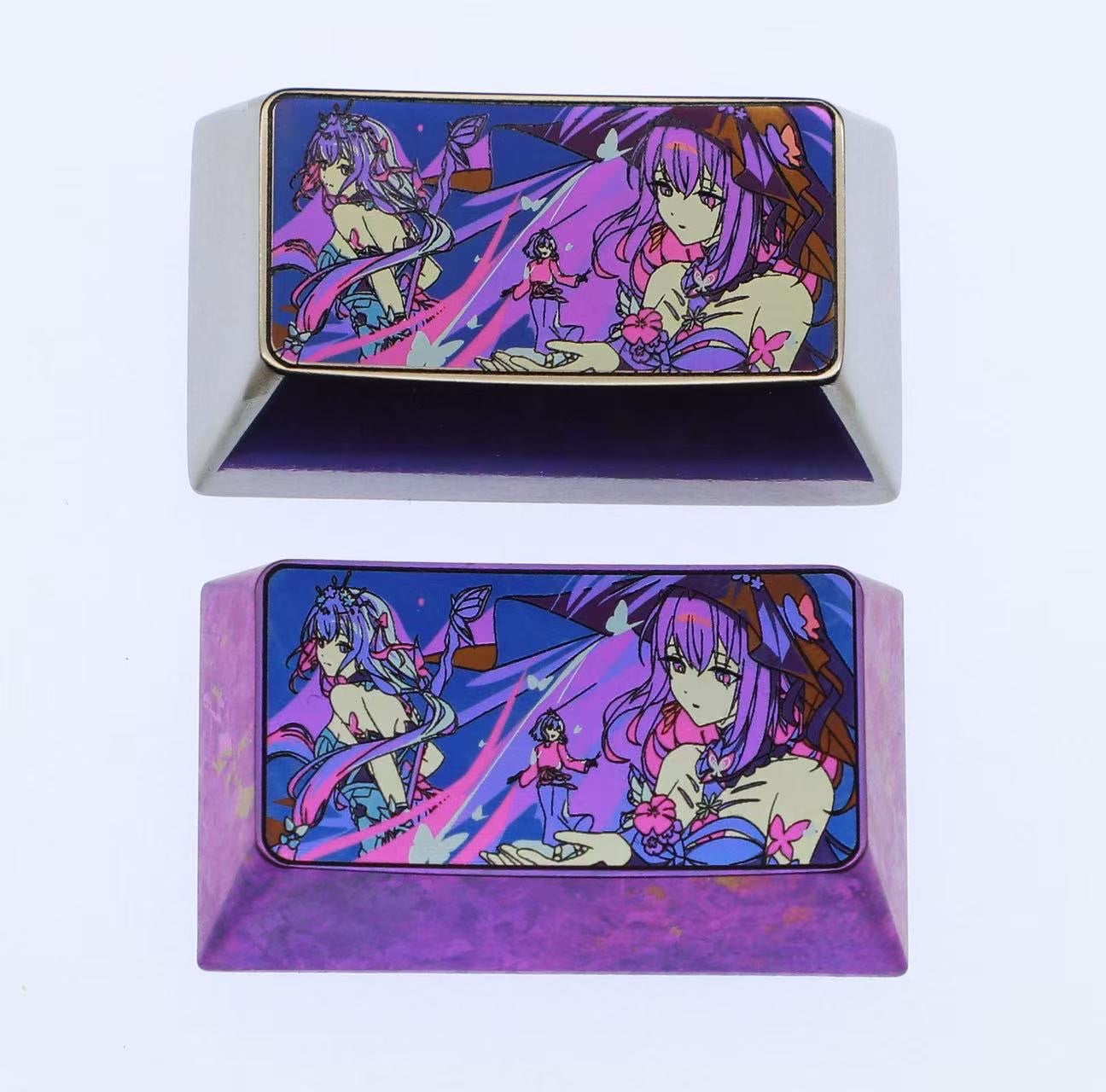 Honkai: Star Rail, Castoriuce, 1.75U titanium alloy personalized keycaps, anime and game culture creative metal carved keycaps