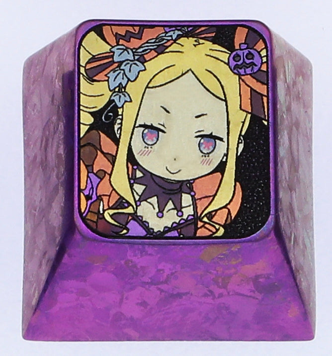 Starting from scratch in a different world, character directional keys, independent keys, titanium alloy personalized keycaps, decorative keycaps