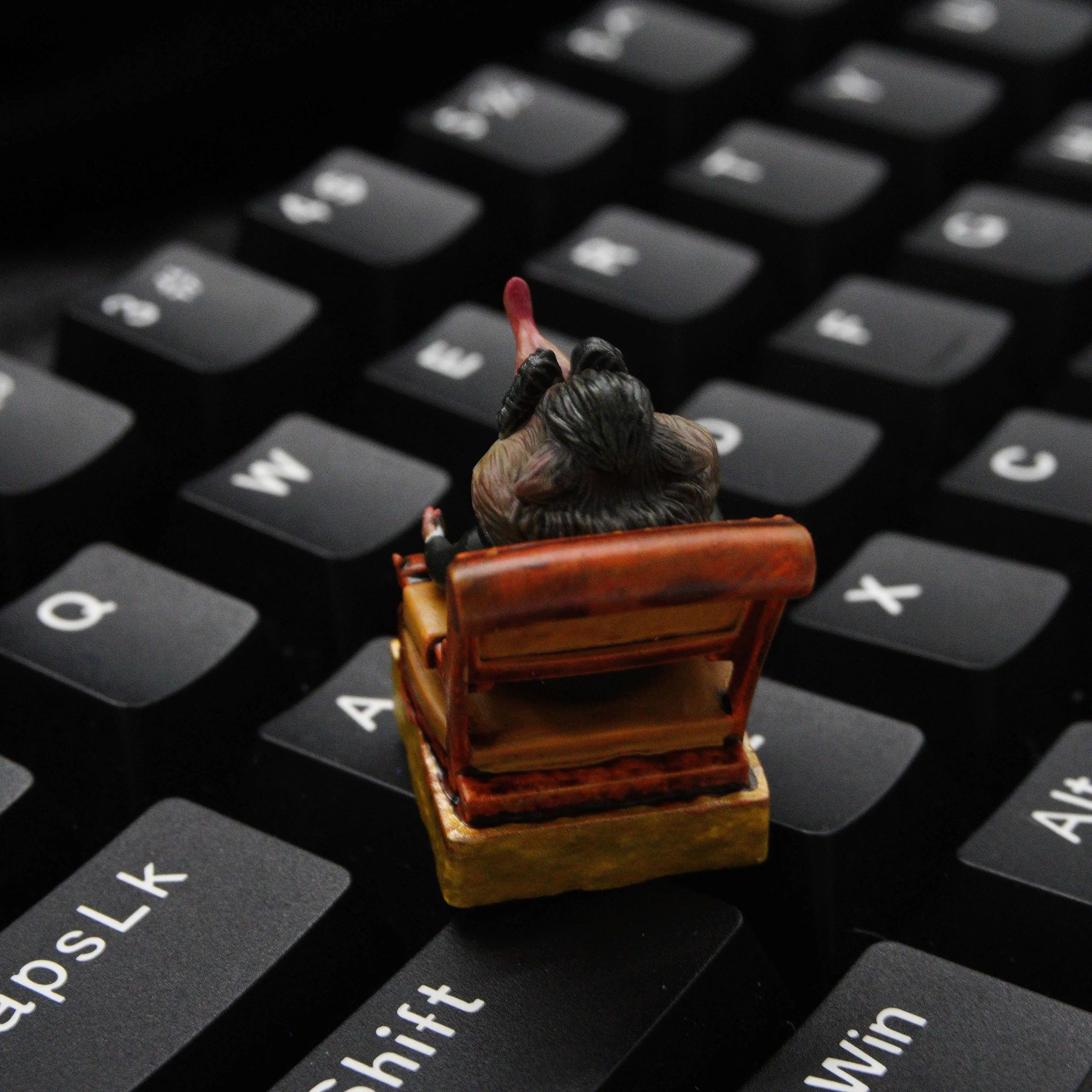 Zootopia,Mr. Big, Resin coated personalized keycaps, creatively decorated keycaps with anime, games, movies, cultural themes