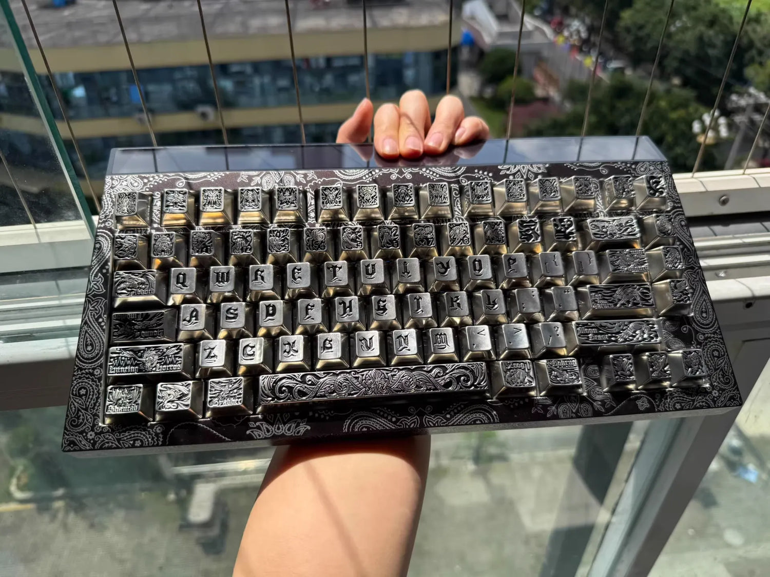 Ancient God theme, metal keycap set, peripheral personalized keycap set(Classic version)