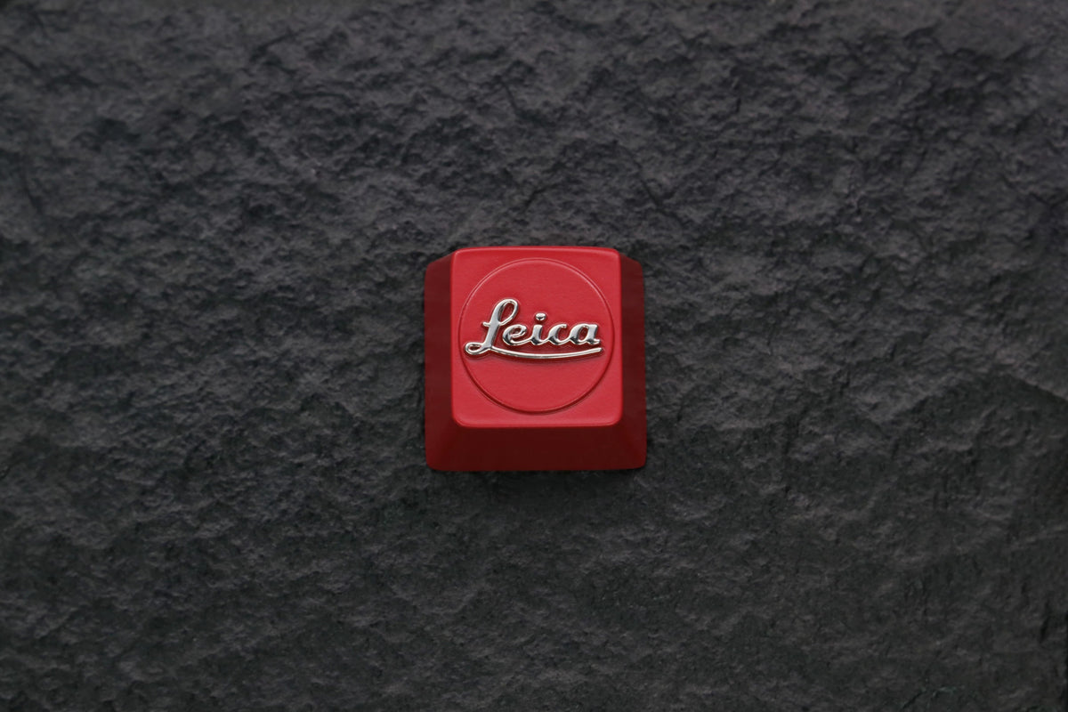 Leica,Metal Logo Series Personalized Keycaps, Metal Keycaps, Mechanical Keyboard Decorative Keycaps