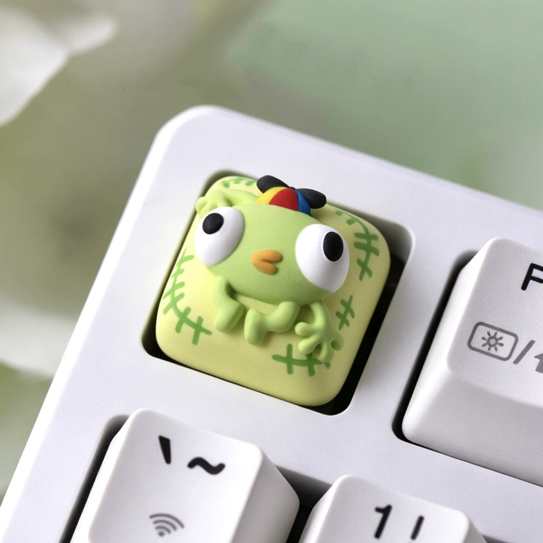 PEAK series, multi-color resin personalized keycaps, cartoon fun gaming mechanical keyboard decorative art keycaps