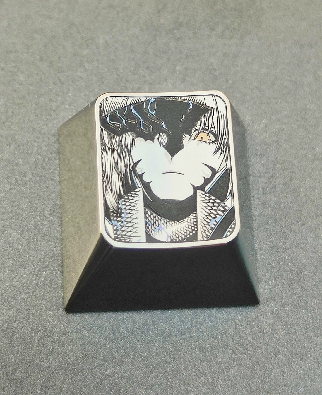Fate/Grand Order, Alter, 1U Precision titanium alloy personalized keycap, anime and game culture creative personalized keycap. Mechanical keyboard decorative keycaps